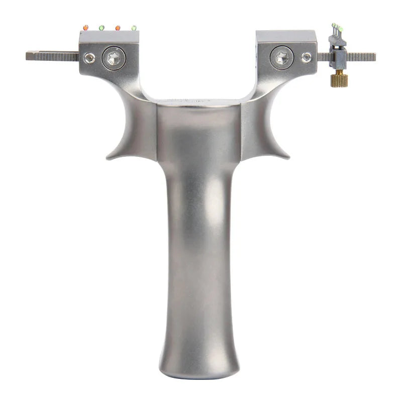 Slingshot Hunting Titanium Alloy TC21 Catapult with Rubber Band Set Professional Outdoor Shooting Games Accessories Adult Toys