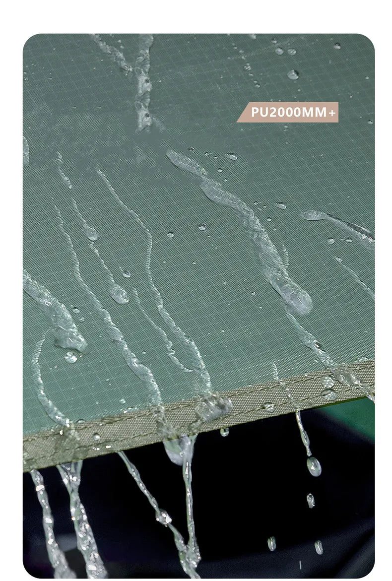 Outdoor Camping Inflatable Tent Mountainhiker Rainproof UV Protection Large Sunshade Canopy Silver-Coated Quick Inflatable Hut