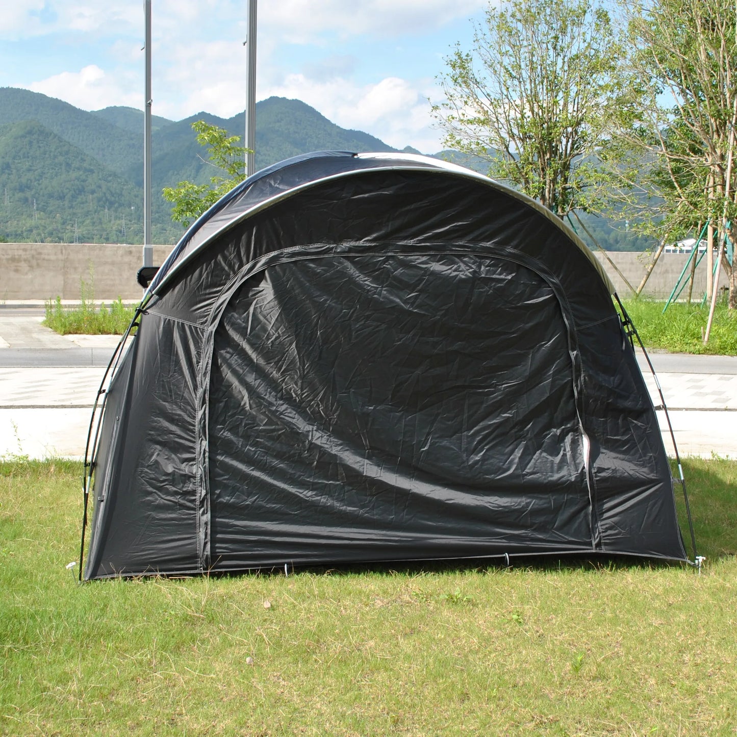 6 Person SUV Car Tailgate Tent - Double-Layer PU3000mm Waterproof, UPF50+ UV Shield, EV-Compatible for Camping & Outdoor Multi-U