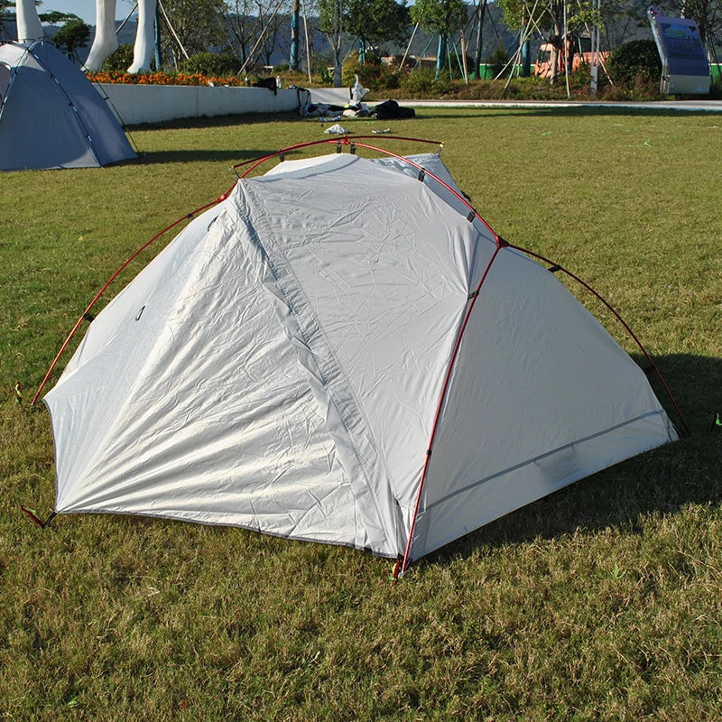 Ultralight Aluminum Poles Camping Tent for 2 Person, 4 Season, PU4000 Waterproof 210T Fabric, Easy to Set Up, Hiking Tents