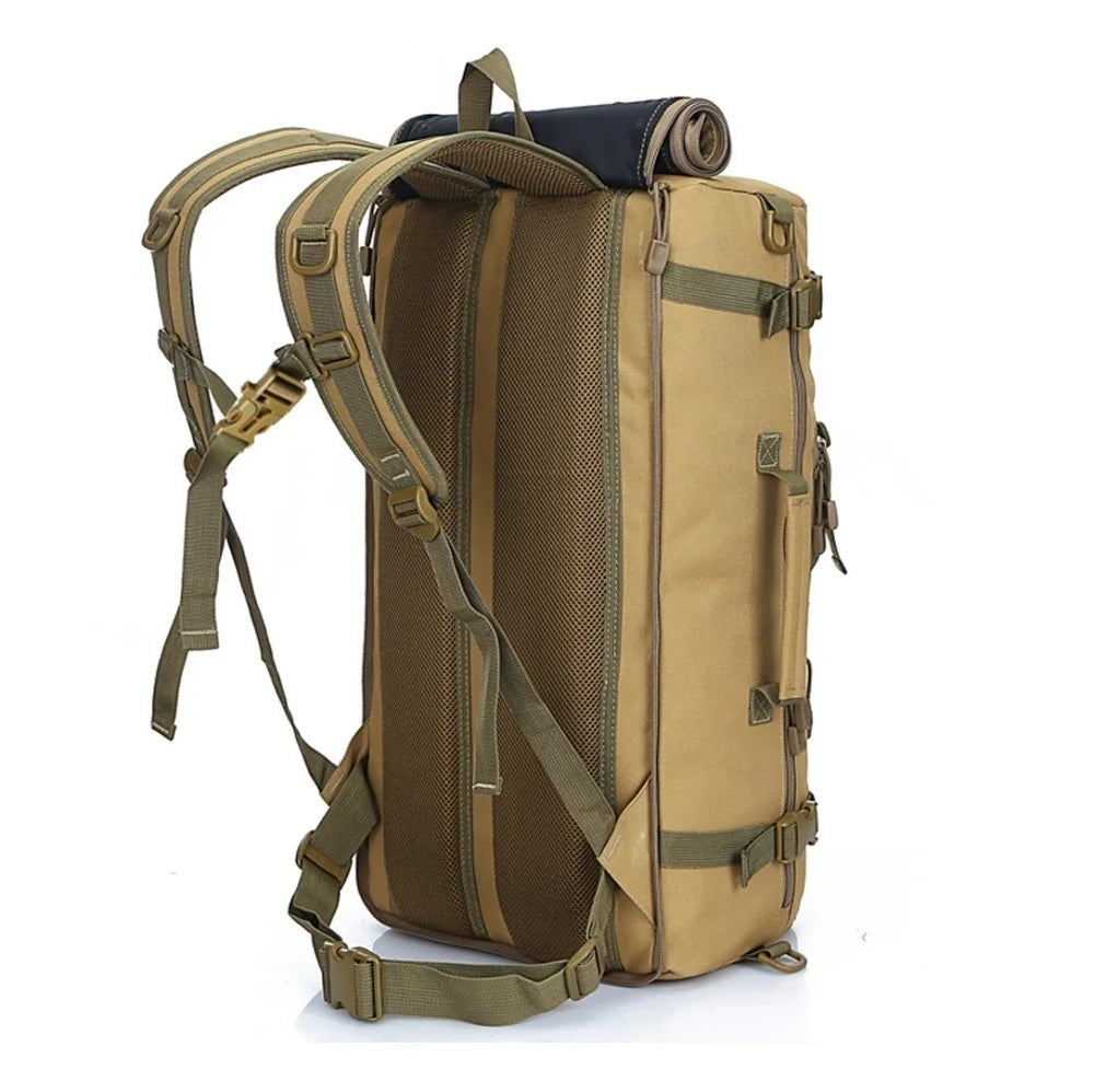 50L Tactical Military Backpack Male Outdoor Army 3p Trekking Rucksack Travel Hiking Men Camping Hunting Backpack Molle Assault