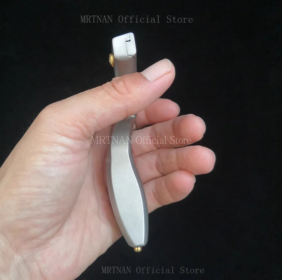 Slingshot Titanium Alloy High Quality Shooting Slingshot Hunting Flat Rubber Band Catapult Outdoor Sports Accessories