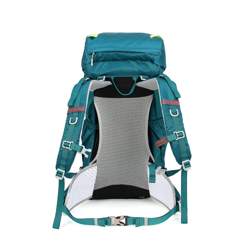 35+5L Expandable Hiking Backpack Lightweight Water-Resistant Trekking Bag with Breathable Back System Outdoor Camping, Travel