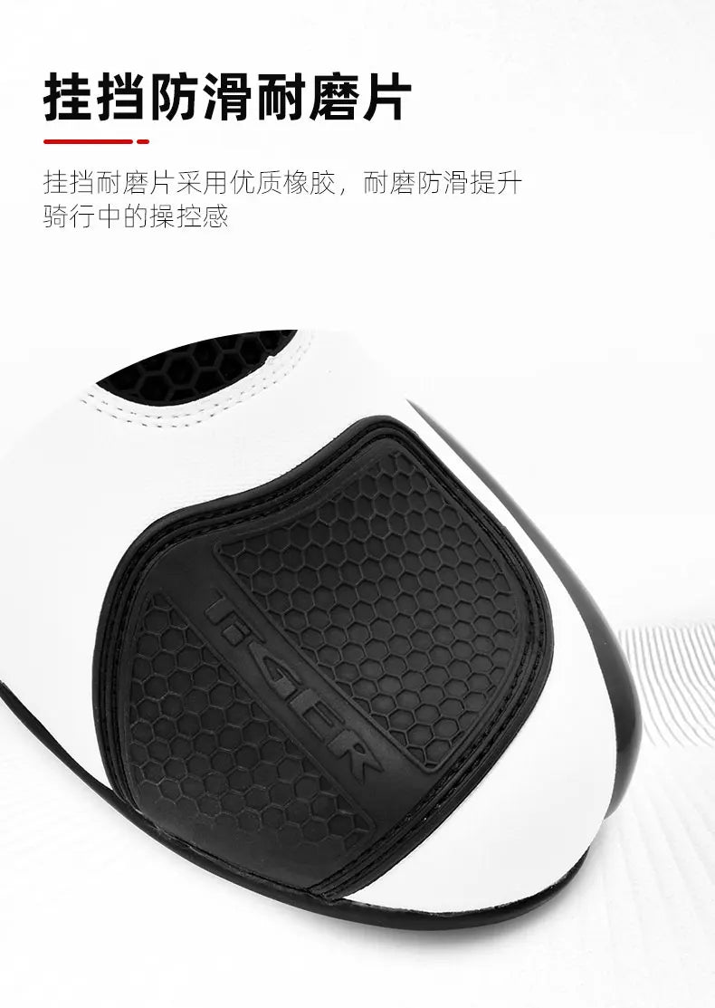 Motocross Off-Road Rally Professional Boots Motorcycle long Boots Safety Riding Protection Shoes Motorbike Rider Biker Shoes