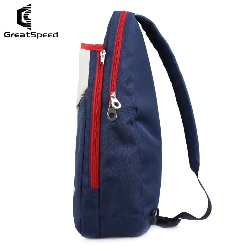 New GREATSPEED Youth tennis backpack, independent racket compartment, sports training bag, item storage