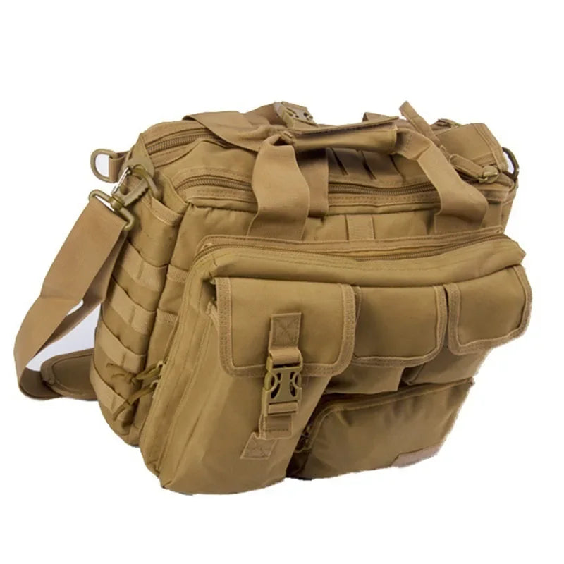 Military Backpack Tactical Molle Nylon Messenger Shoulder Bag Laptop Handbags Briefcase Outdoor Multifunction Climbing Bag