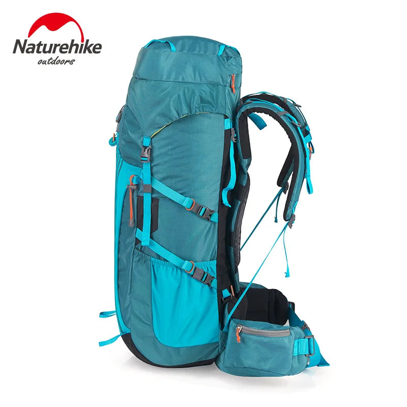 Naturehike 45L 55L 65L Hiking Backpack Outdoor Travel Climbing Camping Bag with Suspension System Waterproof Trekking Rucksack