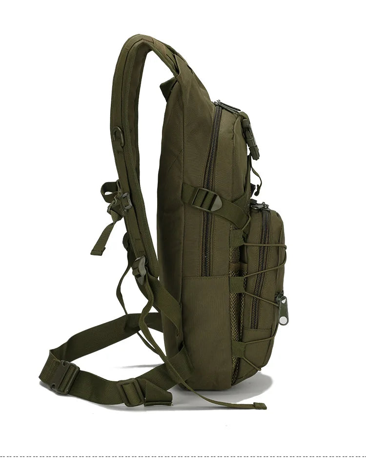 Oxford 15L Molle Tactical Backpack 800D Travel Hiking Bicycle Backpacks Outdoor Sports Cycling Climbing Trekking 3P Bag