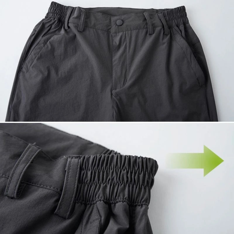 Golf Wear Men Pants New Style Stretch Spring Summer Outdoor Golf Trousers Utility Golf Pants Breathable Elastic Cargo Pants 골프웨어