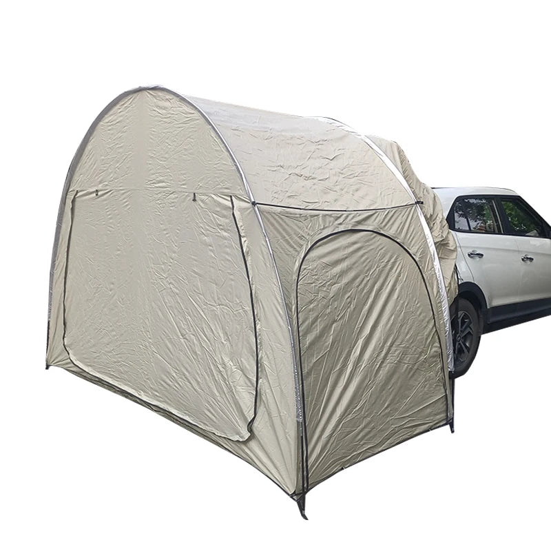 Camping Rear Hatch Tent, Tailgate Tents for back of Car, SUV Rear Tents 2-3 Person, Vehicle Tent Waterproof 4 Seasons fishing