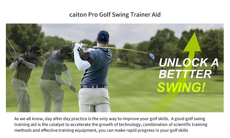 Pro Golf Swing Trainer Aid Arm Extender for Golf Teaching Aid, Useful Golf Accessorie，Golf Gifts for Avid and Beginner Golfer