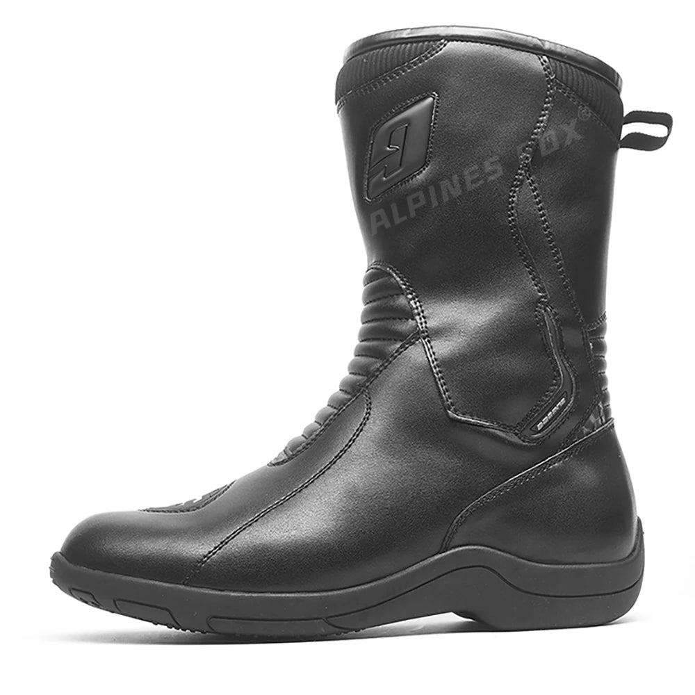 Long Motorcycle Riding Boots Waterproof Cowhide Shoes Motorcycle Leather Shoes Professional Boots Racing Bottes Motocross Boots