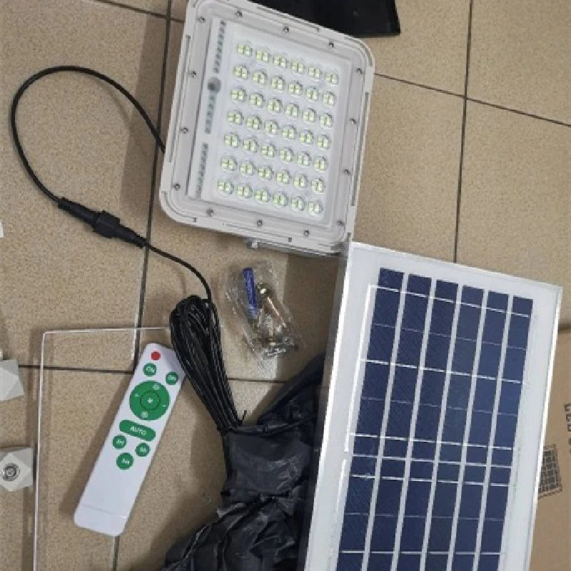 800W Outdoor Solar Spotlights 20000mah Aluminum Waterproof Super Bright Solar Street Flood Wall Light Exterior Solar Lights