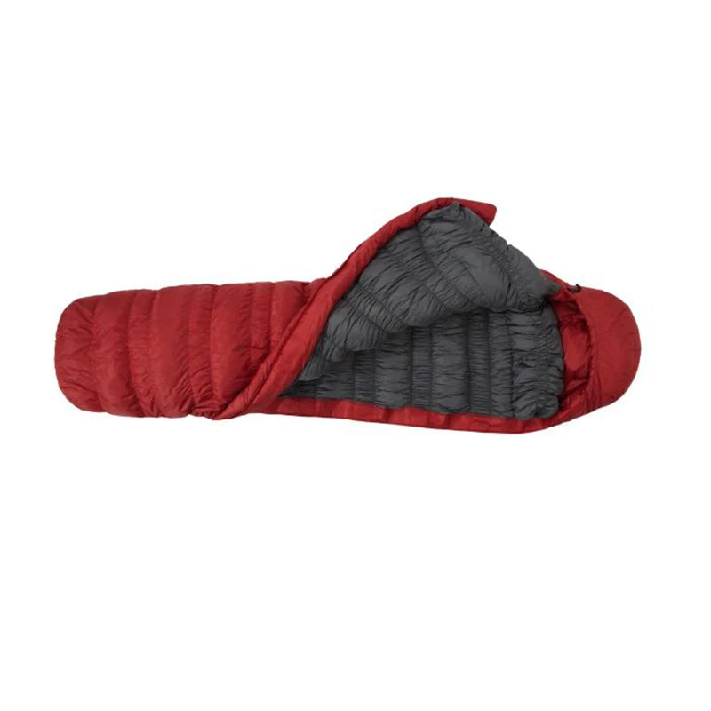 Lightweight Winter Feather Duck Down Sleeping Bag 800g Fill for Camping Hiking