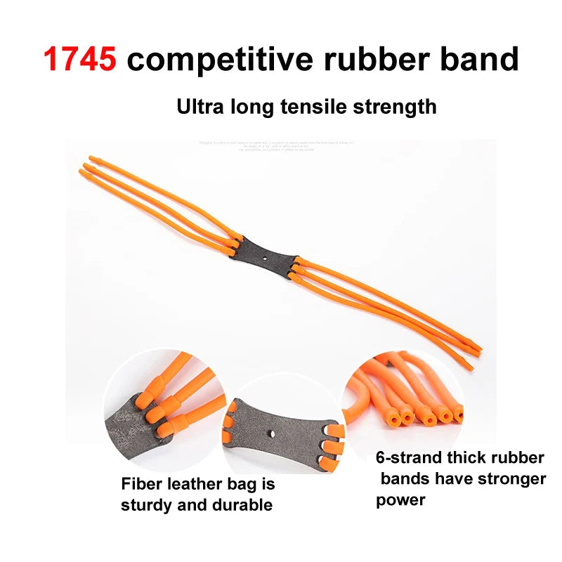 Metal Slingsshot Powerful and Precise Shooting Slingshot Outdoor Hunting Shooting Catapult Sling shot Accessorie