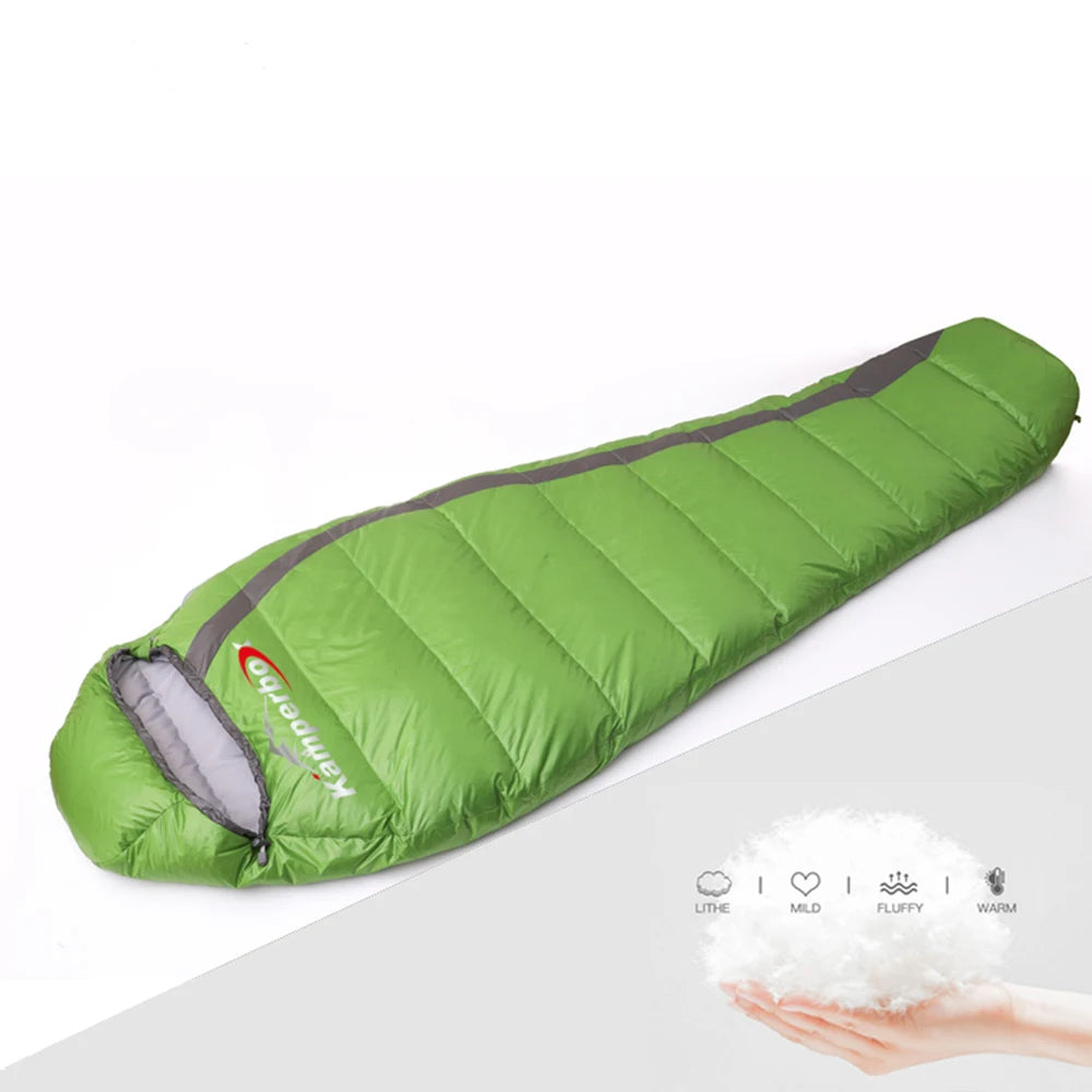 Kamperbox Ultra Light Outdoor Down Sleeping Bag Winter Camping Down Sleeping Bag