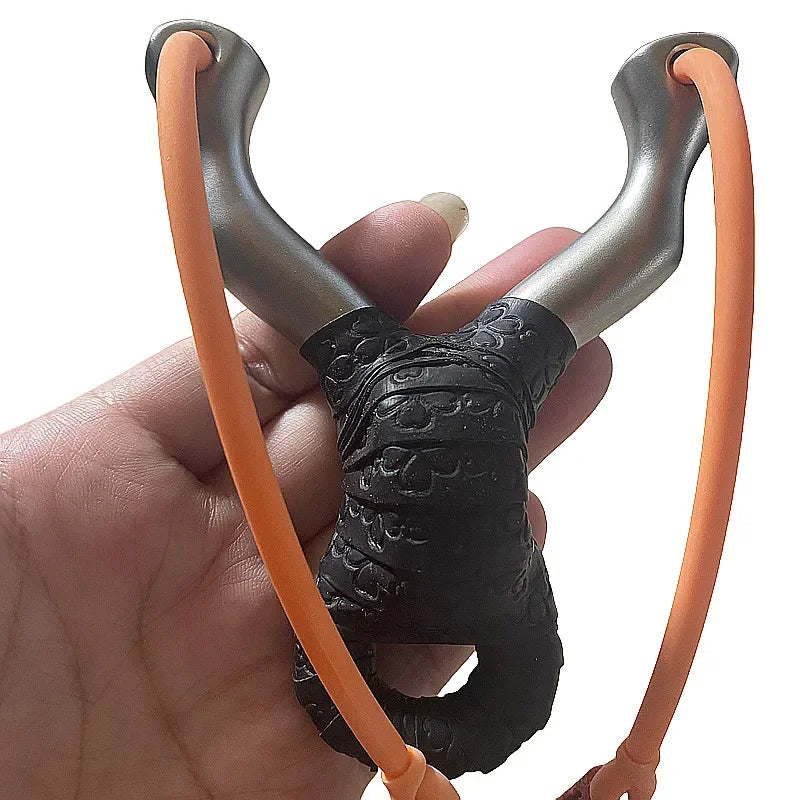 Stainless Steel Slingshot High-precision High-power Slingshot Outdoor Hunting Slingshot Practice Shooting catapult
