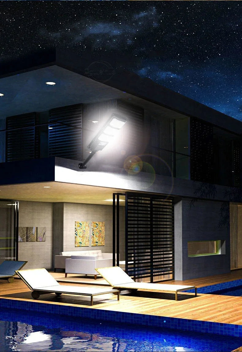 Solar Power Wall Lights  with Motion Sensor Outdoor Sunlight Charge Waterproof Street Light Garden Led Solar Spotlight