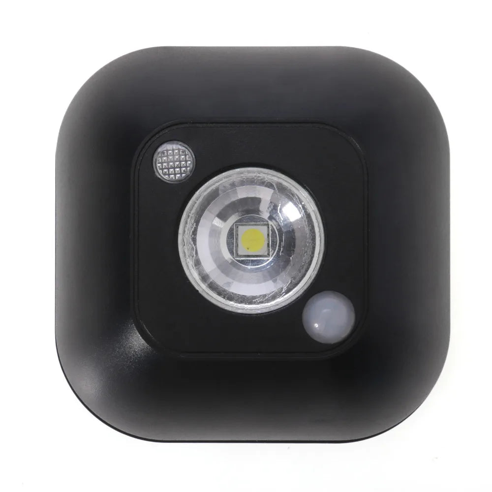 360° Battery Operated Indoor Outdoor Garden Motion Sensor Security LED Light New