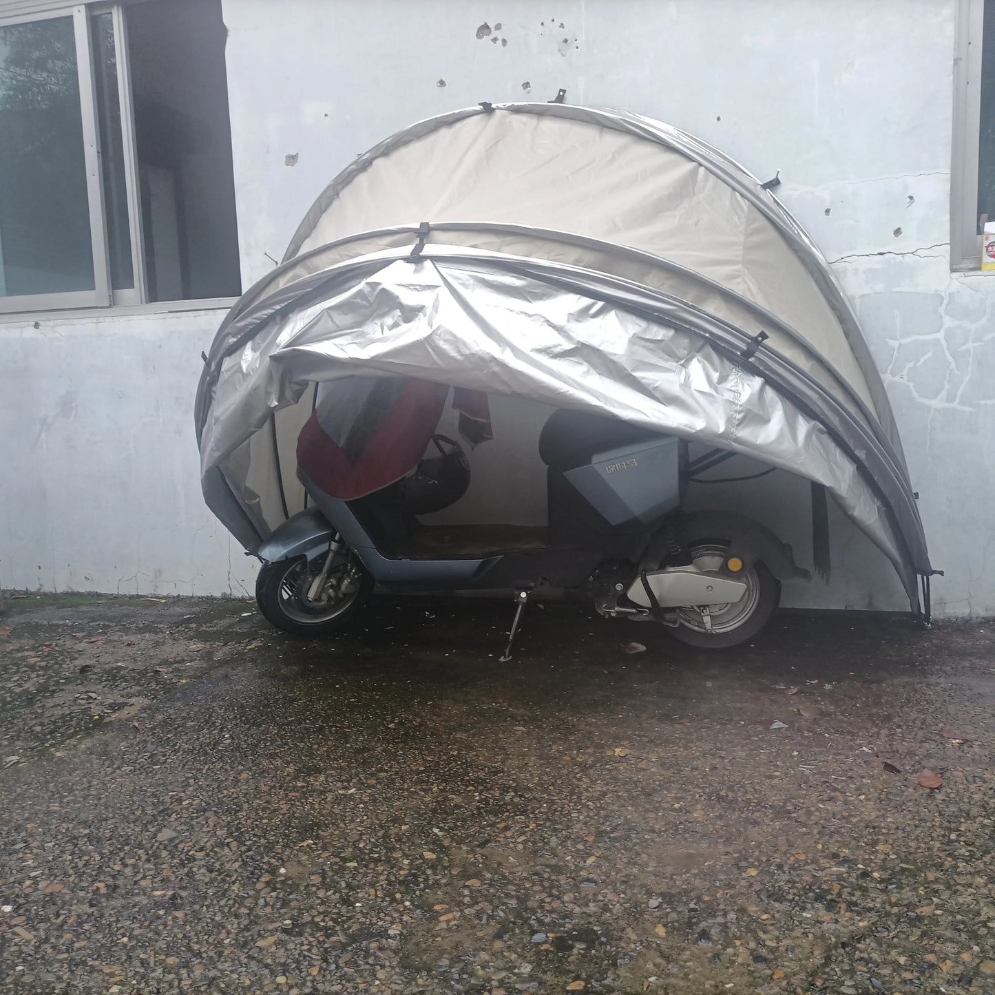 Motorcycle Hanging Garage Tent, Speedway Shelters, Garage Tent, Storage Tent, CZX-507, Portable Outdoor Hanging Garage Tent