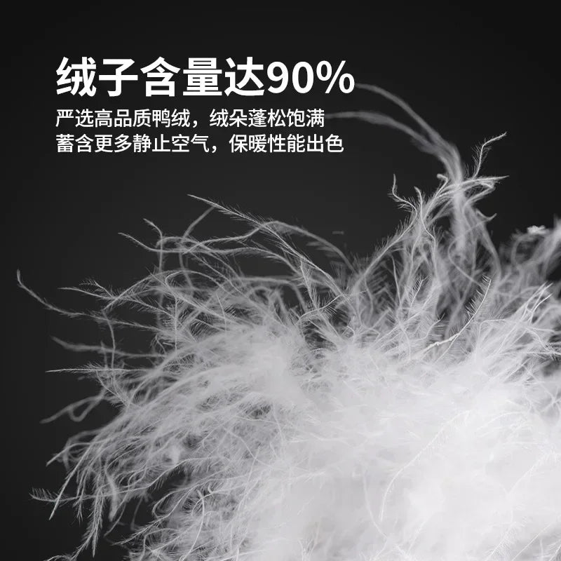 Naturehike-Thickened and Breathable Down-Filled Sleeping Bag for Adults, Outdoor Camping Bag, Warm, Winter CNH22SD008