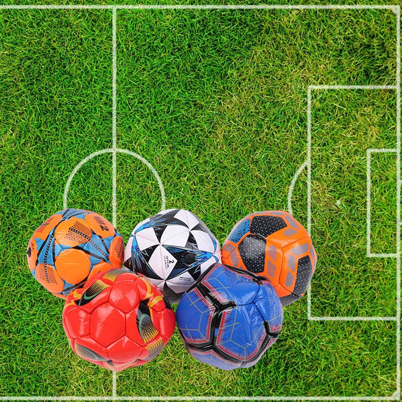 New 15CM Mini Soccer Balls Size 2 Standard High Quality PU Material Outdoor Kids Toys Sports Football Match Summer Beach Party