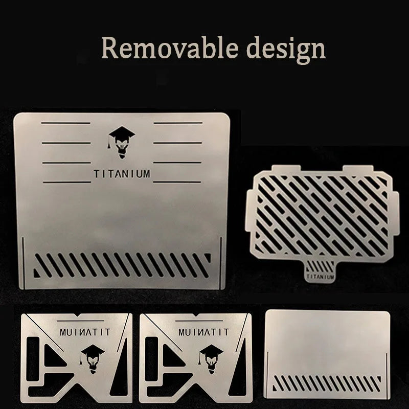 Smilodon- Titanium BBQ Grill Camping Charcoal Barbecue Grills Outdoor Picnic Portable Folding Stove Stand