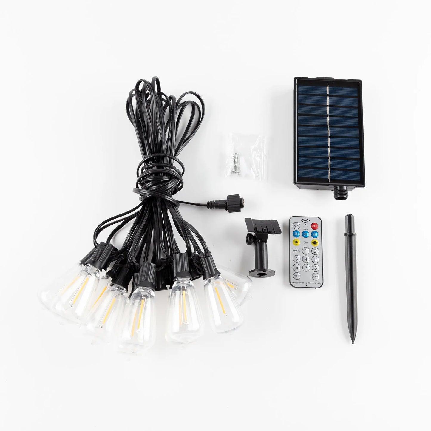 ST38 Solar String Light Outdoor Garland Led Waterproof  Shatterproof Solar String Lights for Outside Camping Yard Party Decor