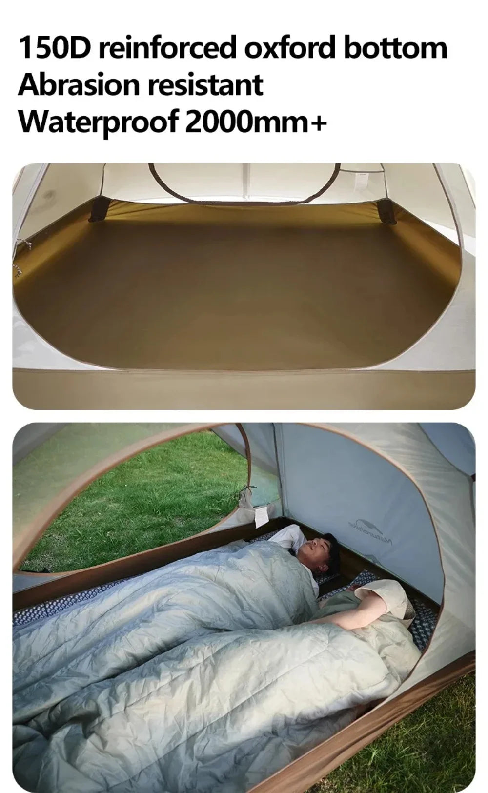 Camping Waterproof Tent 2-3 People One-touch Camping Tent Outdoor Ultralight Portable Sun Shelter Beach Tent for Outdoor Fishing