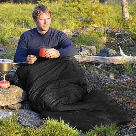 Outdoor camping can be split and spliced waterproof double couple thickened sleeping bag with pillow envelope type