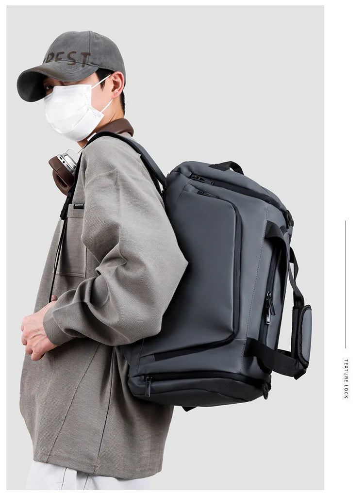 Golf Boston Bag Golf Clothing Travel Bag Large-capacity Business Backpack Multi-functional Sports Fitness Wet and Dry Separation