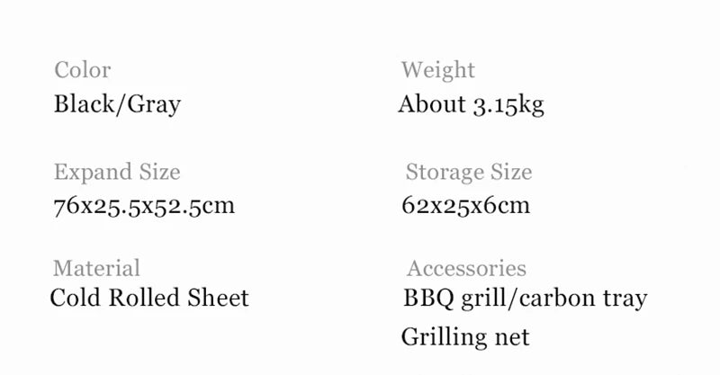 Naturehike Camping Portable Foldable Barbecue Grill Outdoor Mini Camping Grilling Rack 2-speed Adjustable Fire Mini BBQ Table