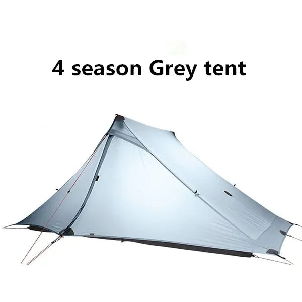 FLAME'S CREED LanShan 2 pro 2 Person Outdoor Ultralight Camping Tent 3 Season Professional 20D Nylon Both Sides Silicon Tent