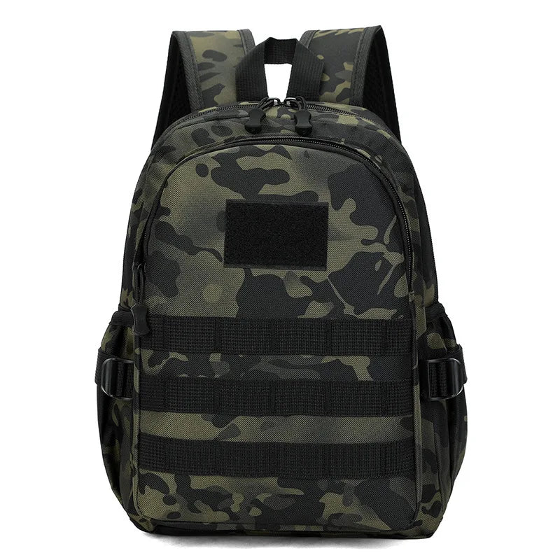 Children Tactical Backpack Small Student School Bag Kids Outdoor Hiking Travel Sports Backpack Summer Camp Camouflage Rucksack