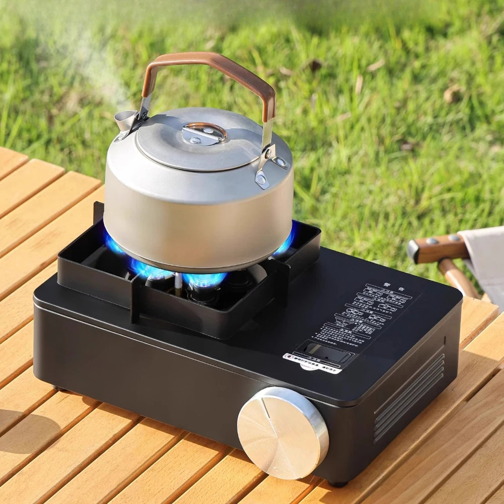 Camping Stove Portable Outdoor Gas Stove High-power Cooking Set Steak Grill Grill Outdoor Equipment
