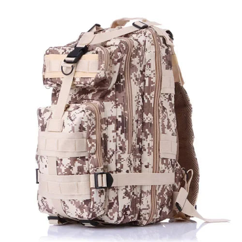 Outdoor Sport 20-35L 3P  Camouflage Attack Pack field Rucksacks Camping Hiking Bags Trekking Nylon Hunting Backpack