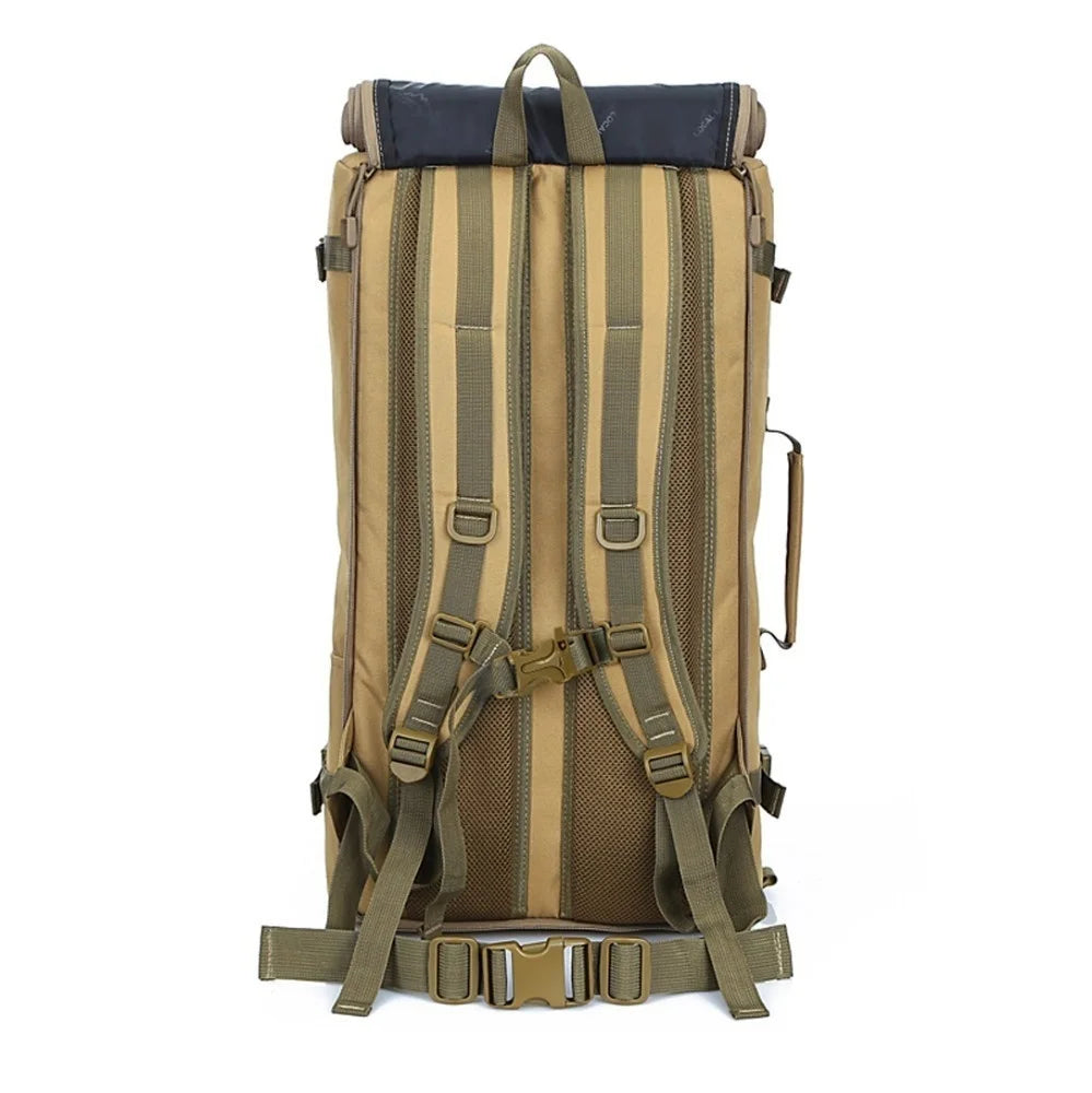 50L Tactical Military Backpack Male Outdoor Army 3p Trekking Rucksack Travel Hiking Men Camping Hunting Backpack Molle Assault