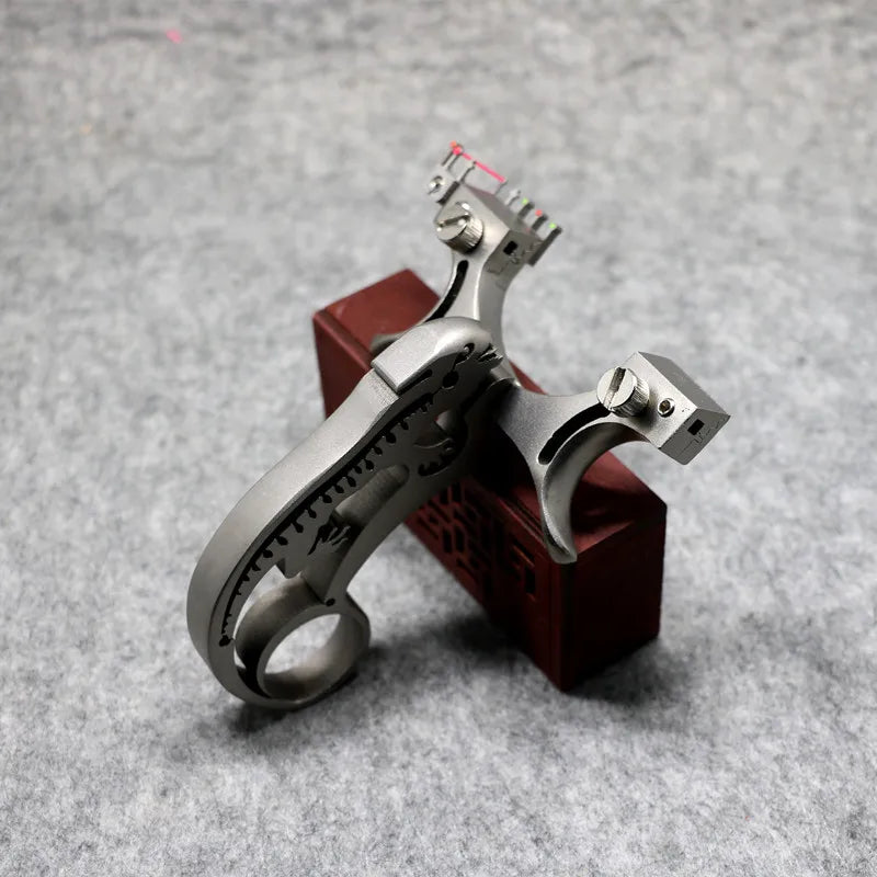 1 Set Powerful Metal Hunting Slingshot Competition-Grade Outdoor Sling Shot High-Power  Outdoor Hunting Sports