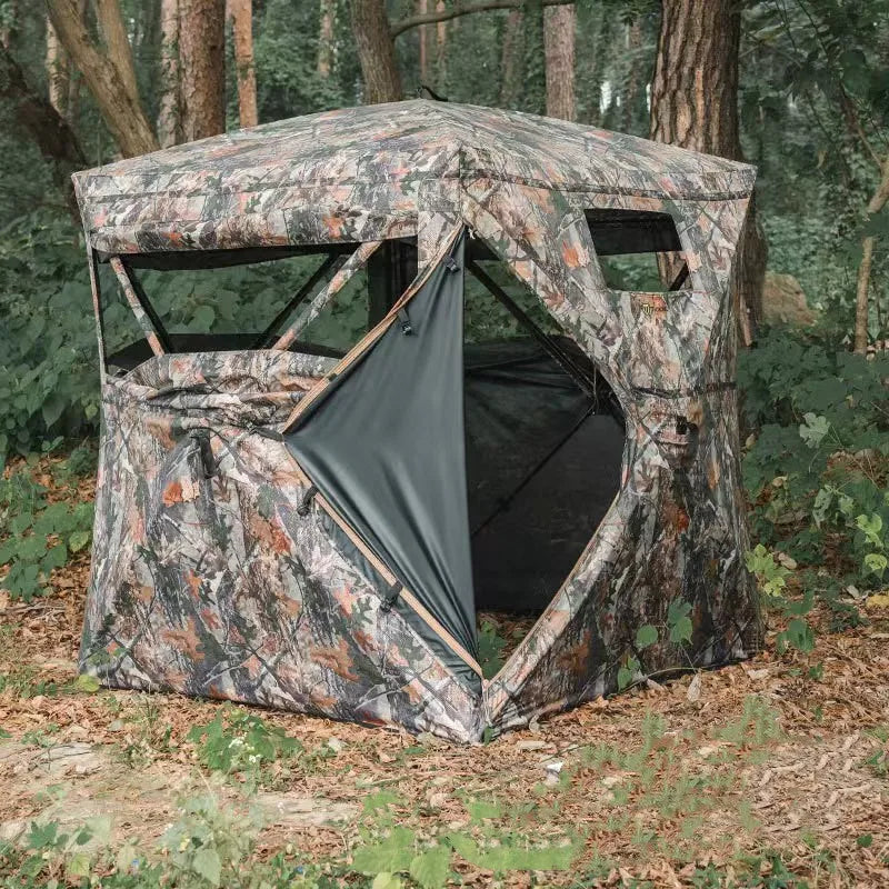 Bird Watching Tent One-way 270 ° Transparent Visible Hunting Tentage Camouflage Quick Opening Waterproof Outdoor Camping Lodge