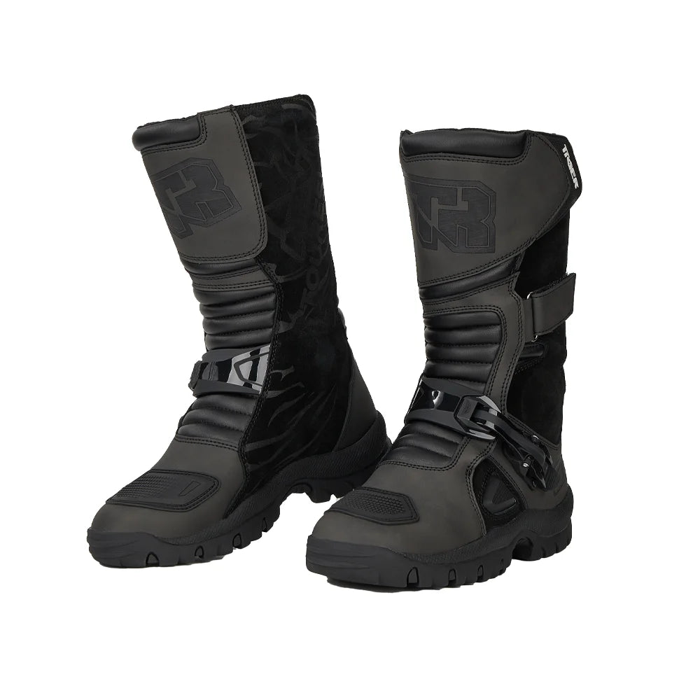 Motorcycle Boots Men Racing Shoes Motorcyclist Boots Off-road Anti-slip Four Seasons Cycling Protective Gear Motocross Boots