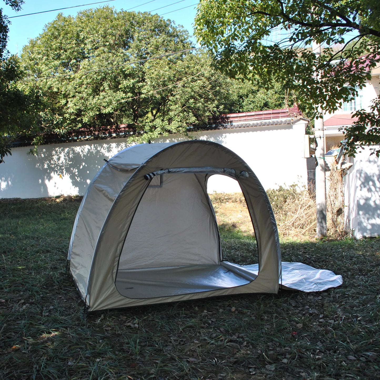 CZX-827 Advanced Bike Tent Bike Storage Shed tent,4 bikes storage tent,4 bikes tent,2 doors bigger cot bed tent,motorcycle tent