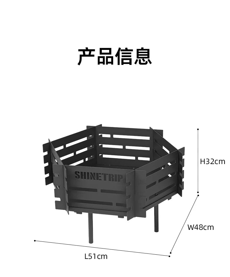 Garden Bonfire Patio Heaters Camping Wood Stove Hand Warmer Patio Heaters Brazier Tourist Outdoor Heating Riscaldamento LLPH