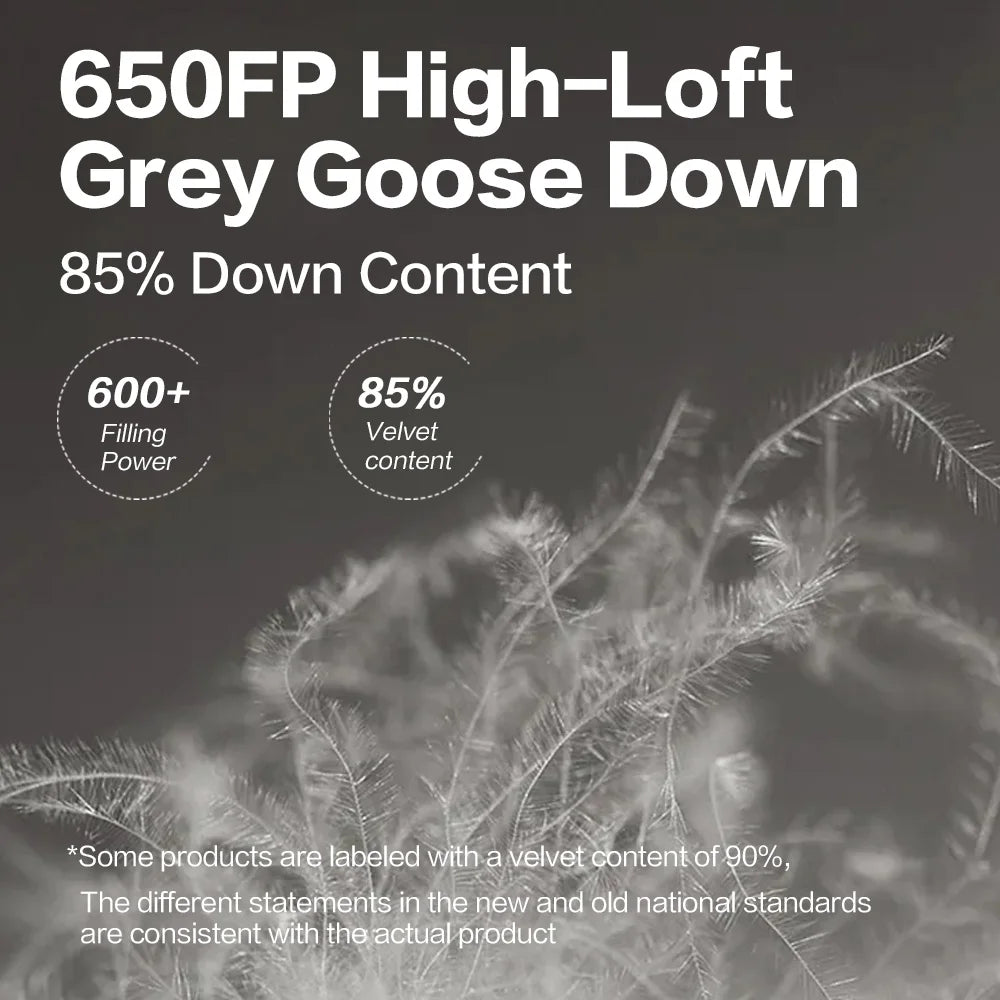 Mobi Garden Winter Warm Sleeping Bag -25 ℃ ~0 ℃   Goose down Thickened 650Fp Mummy Type Outdoor Camping Adult down Sleeping Bag