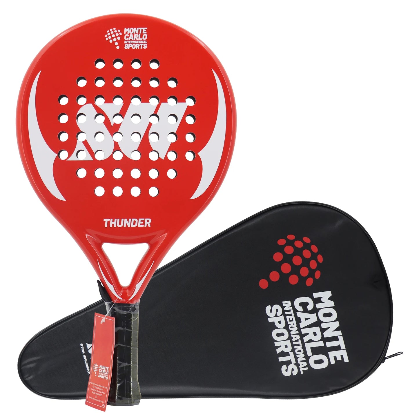 INSUM Padel Racket 2022 Carbon Fiber Soft EVA Surface High Balance Diamond Shape Sports Racket for Advanced Players Paddle