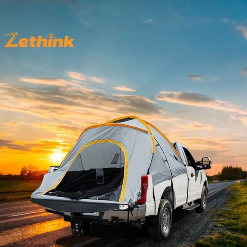 Portable Rainproof Camping Tent, Folding Fishing Tail Tent, Car Pickup Truck Tent