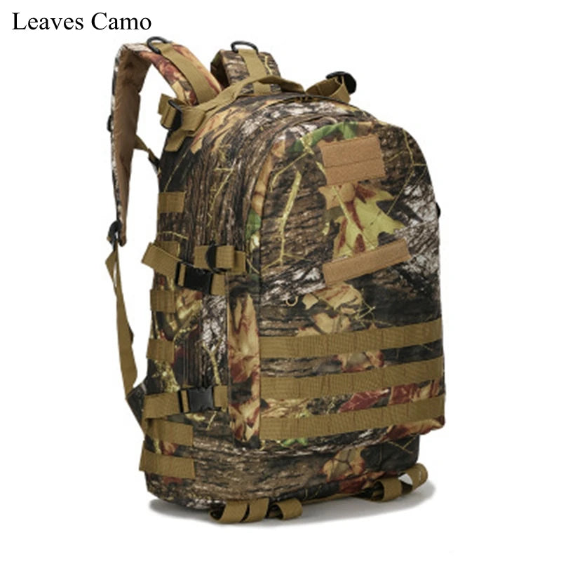 Tactical 3D Backpack 25L Backpack Nylon 900D Fabric Mens Bag Waterproof 3D Molle Backpack for Trekking Camping Mountaineering