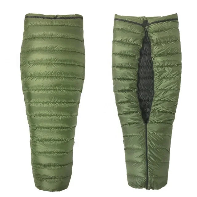 High Quality Multipurpose Camping Sleeping Bag & Blanket Outdoor Hammock Topquilt Ultralight Down Sleeping Bag