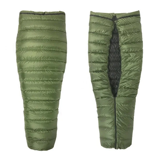 High Quality Multipurpose Camping Sleeping Bag & Blanket Outdoor Hammock Topquilt Ultralight Down Sleeping Bag