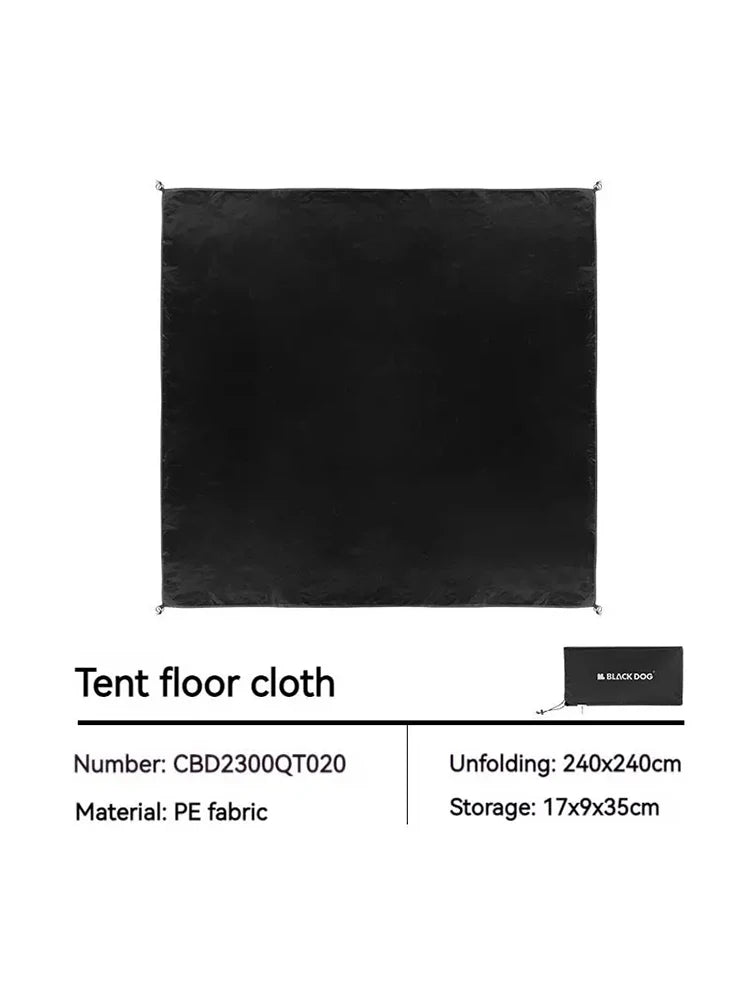 Naturehike BLACKDOG Automatic Tent Black Coating Two Doors Four Windows Camping Outdoor Sunscreen Waterproof Quick Opening Tent