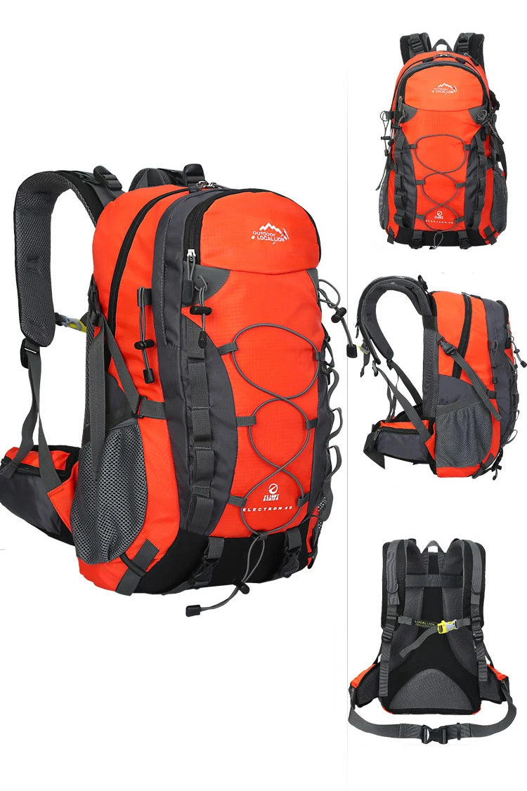 40L Nylon Waterproof Trekking Backpack Outdoor Military Rucksack Tactical Sports Camping Hiking Fishing Hunting Backpack Mochlia